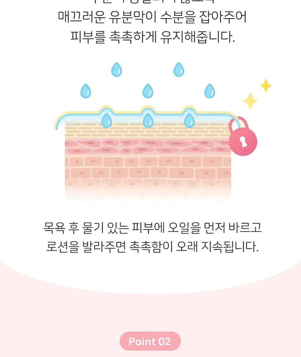 [휴대용오일] 존슨즈베이비 레귤러 오일 200ml 상세페이지 5